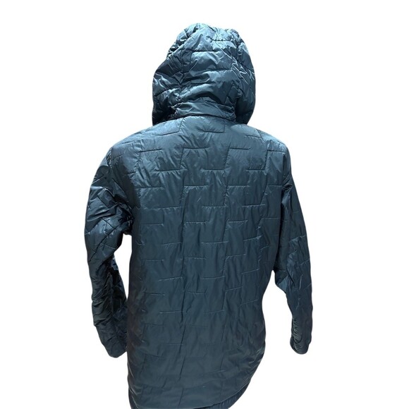 Helly Hansen Jacket Womens Size S Black LIFALOFT Hooded Full Zip Puffer - Picture 10 of 14